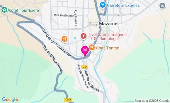 Localisation Dr Nicole Boige Martin