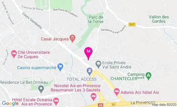 Localisation Dr Astrid Porcheron