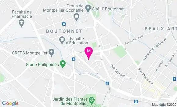 Localisation Dr Olivier Jam