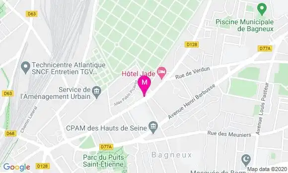Localisation Dr Tiphaine Depecker