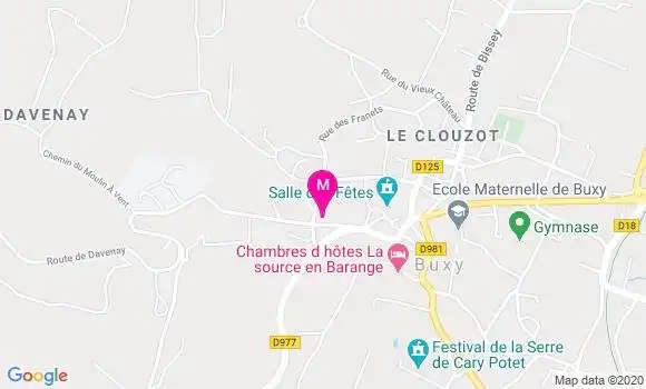 Localisation Dr Catherine Vivien
