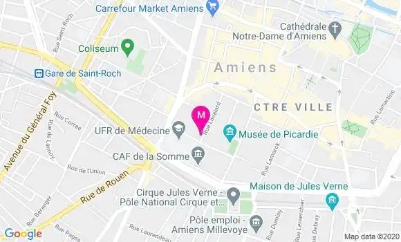 Localisation Dr Delphine Guerin