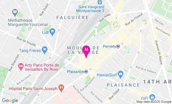 Localisation Dr Zineb Moutacalli