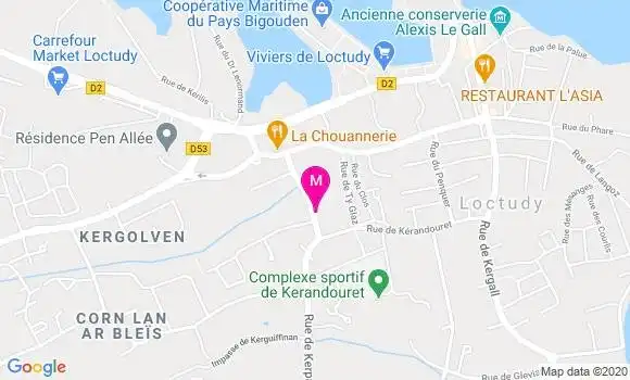 Localisation Dr Charles Husiaux
