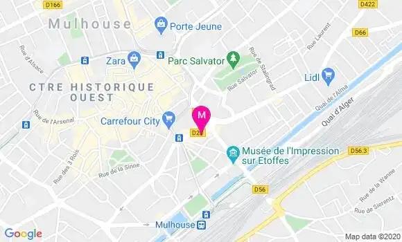 Localisation Dr Fanny Schaller