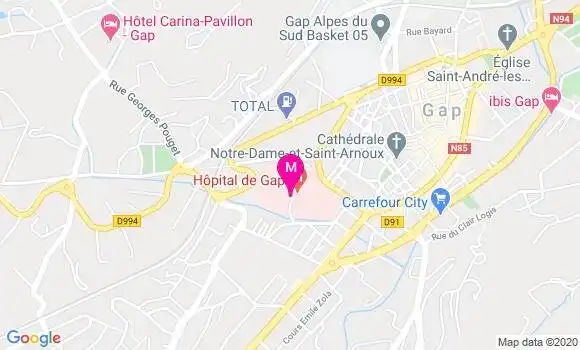 Localisation Dr Pauline Journet