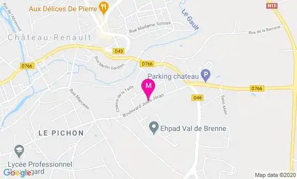 Localisation Dr Chloe Le Cardinal