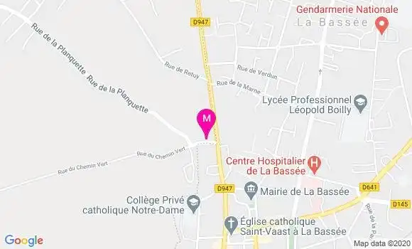 Localisation Dr Marc Delsert