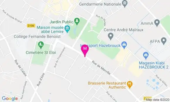 Localisation Dr Djamila Delambre Bourokba