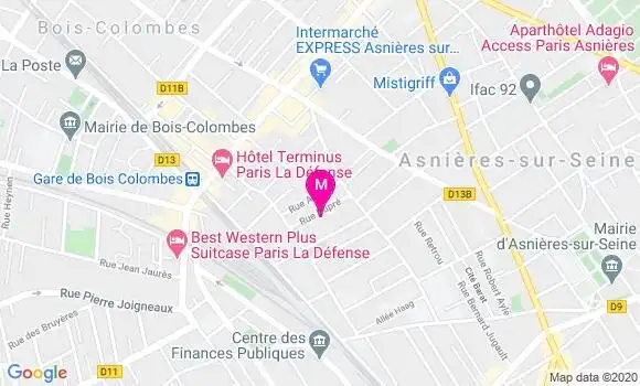 Localisation Dr Denis Bohin