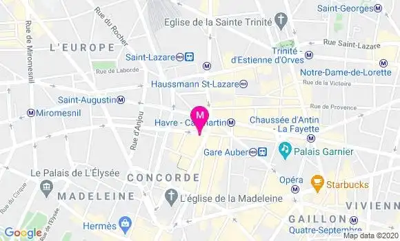 Localisation Dr Philippe Rousseau
