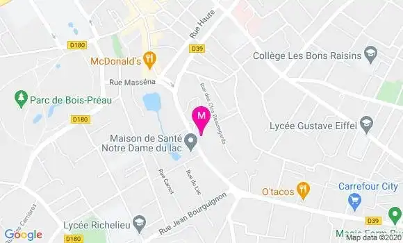 Localisation Dr Beatrice Petre Lazar