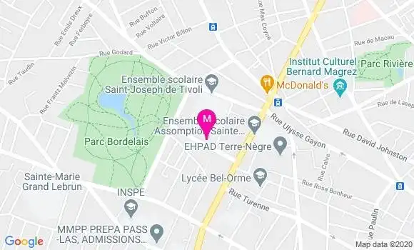 Localisation Dr Solenne Leman Detours