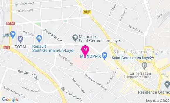 Localisation Dr Thomas Fauchier