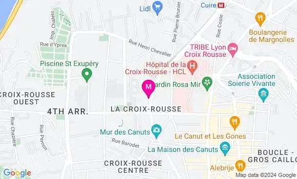 Localisation Dr Sandra Grangeon