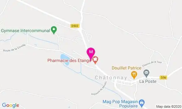 Localisation Dr Laurent Rodrigues
