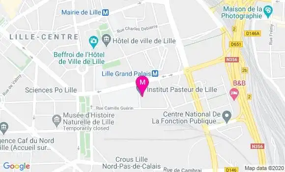 Localisation Dr Marion Dubois