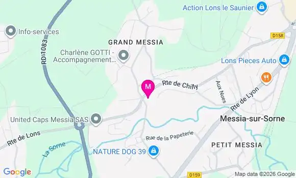 Localisation Dr Morgane Blin