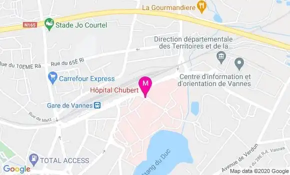 Localisation Dr Clotilde Lebreton