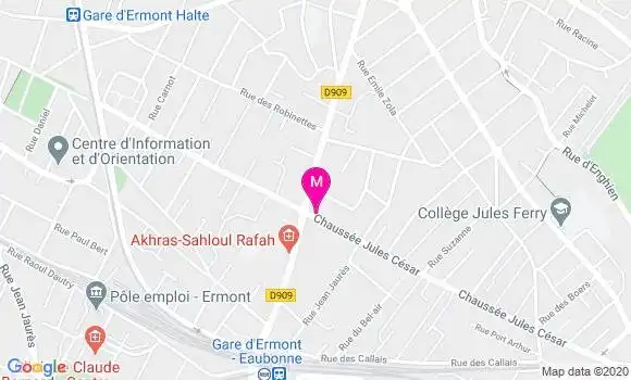 Localisation Dr Philippe Mathe