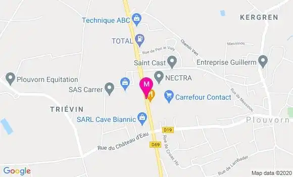 Localisation Dr Mireille Soulier
