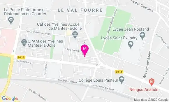 Localisation Dr Kamal Eddine Slimani