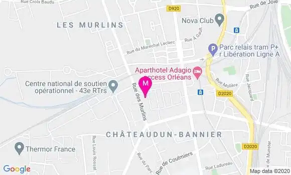 Localisation Dr Odile Marquestaut