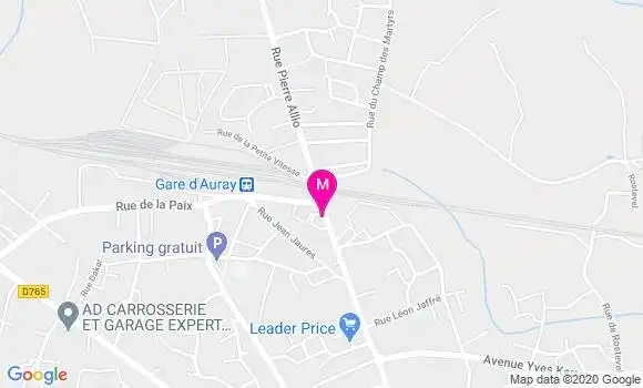 Localisation Dr Carole Legendre