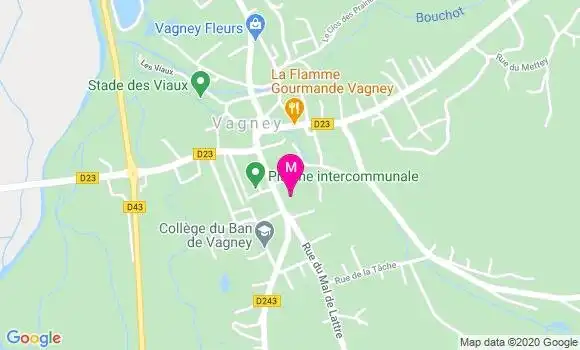 Localisation Dr Cedric Letertre