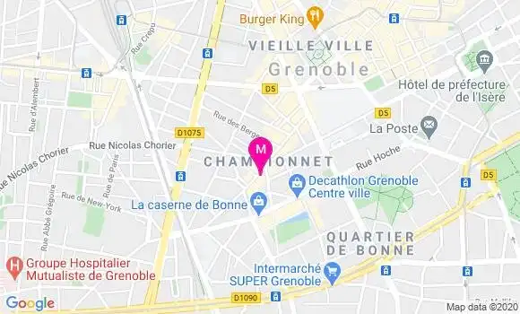Localisation Dr Anne Catherine Jothy Grosjean