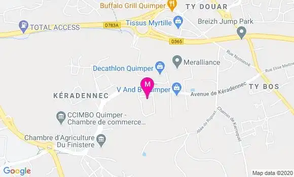 Localisation Dr Alain Buisson