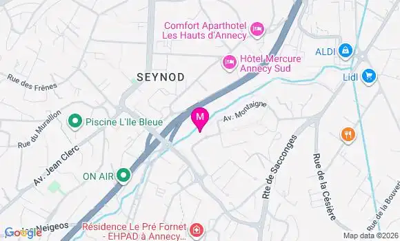 Localisation Dr Marie Emorine