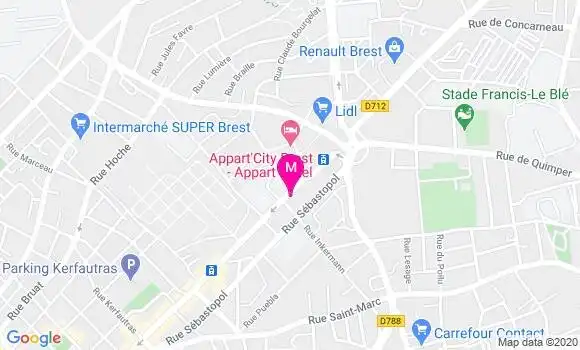 Localisation Dr Aurelien Lucas