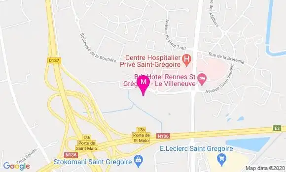 Localisation Dr Sandra Abergel