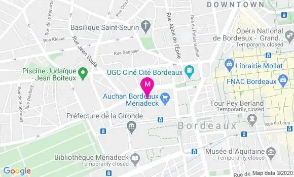 Localisation Dr Marie Lorraine Monin