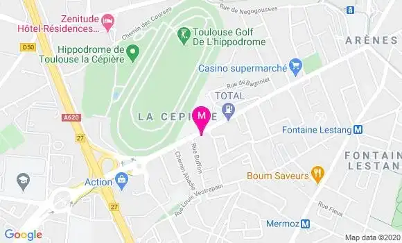 Localisation Dr Amelie Cournede