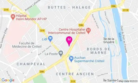Localisation Dr Thibaud Vernet
