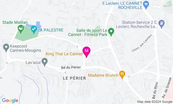 Localisation Dr Christelle Fantino Egrise