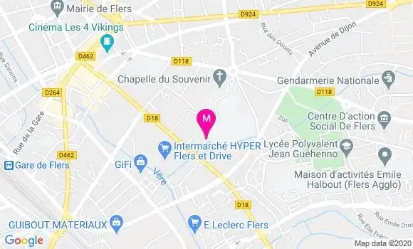 Localisation Dr Florent Braud