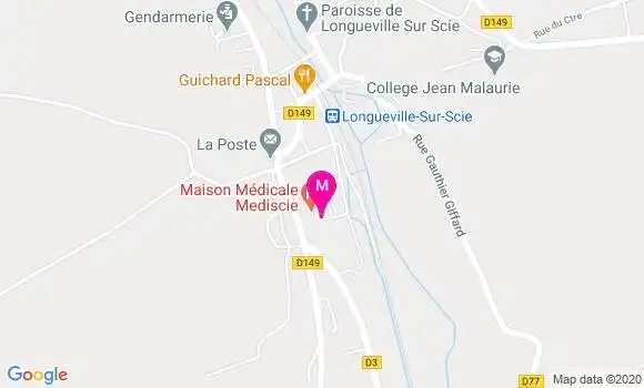 Localisation Dr Nicolas Loisel