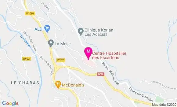 Localisation Dr Xavier Stihle