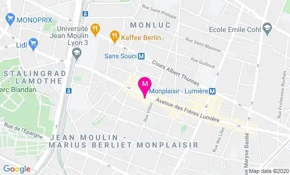 Localisation Dr Agnes Satchivi