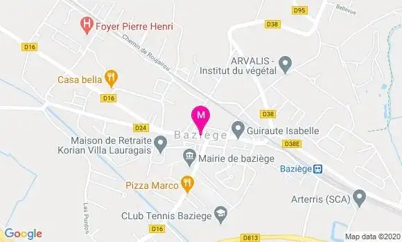 Localisation Dr Maud Depuydt