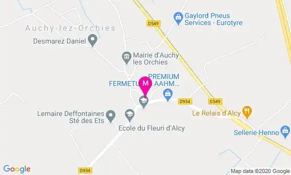 Localisation Dr Pascale Debever