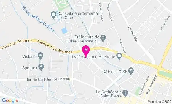 Localisation Dr Annabelle Leroy Derome