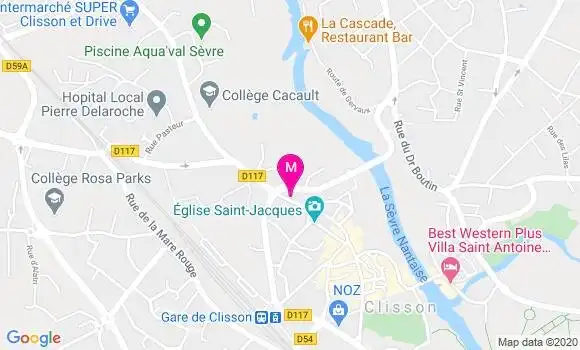 Localisation Dr Francoise Vallet