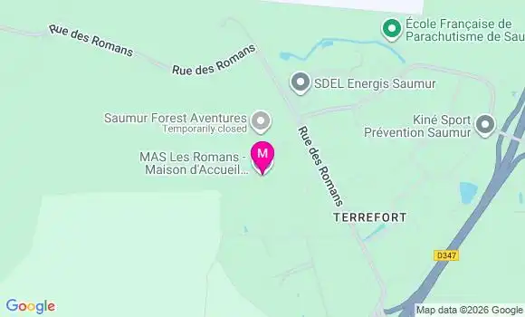 Localisation Dr Fabienne Blouin