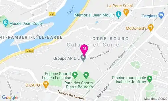 Localisation Dr Christelle Brosse