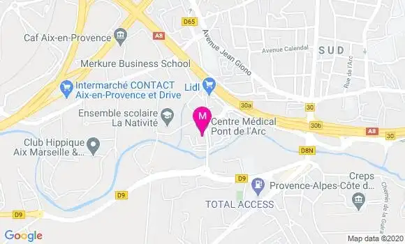 Localisation Dr Laurent Grimaud