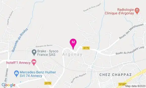 Localisation Dr Frederic Diomande